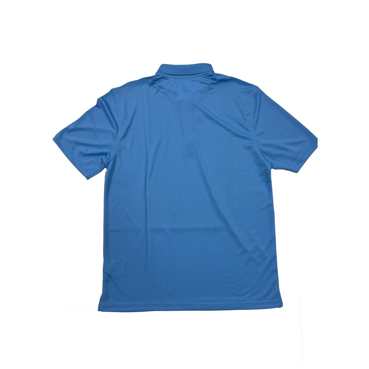 Greg Norman Men's Blue T-Shirt - Polo Play Dry UPF Performance Fabric S/S (S17)