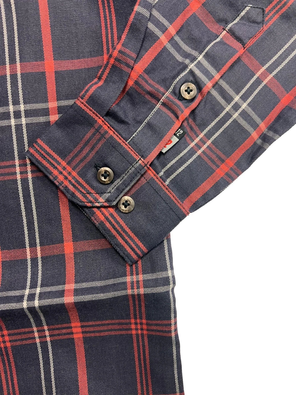 Carhartt FR Men's Red Plaid Shirt - Rugged Flex Work Wear L/S CAT 2 (S370)