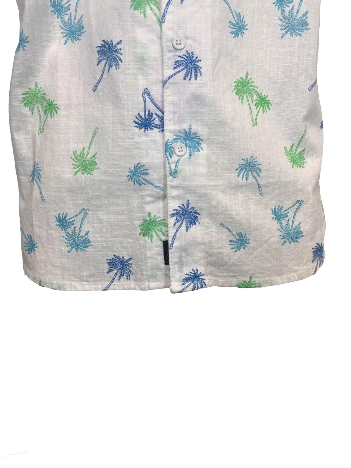 Rumors Men's Printed Shirt - Blue Tonal & White Palm 2 Pack S/S (S02 + S04)