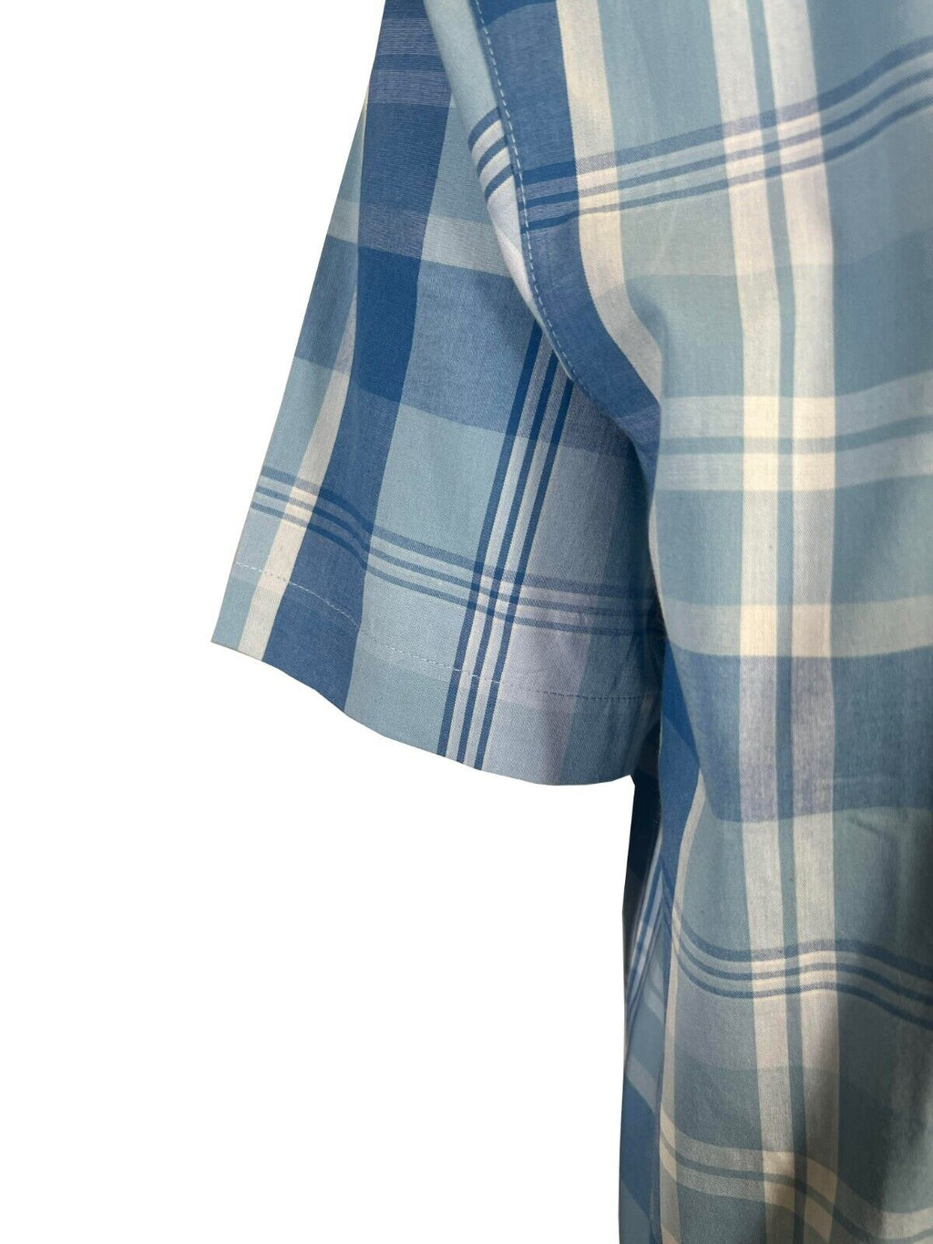 Columbia Men's Ripple Blue Multi Plaid Rapid Rivers II Short Sleeve Shirt (429)