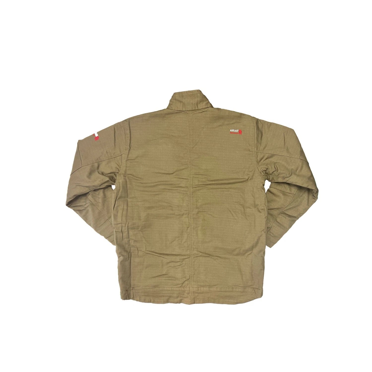 Ariat FR Men's Khaki Jacket Canvas Stretch Long Sleeve (S64)