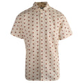 O'Neill Men's Shirt White Sunset Print Chambray Short Sleeve Woven (310)