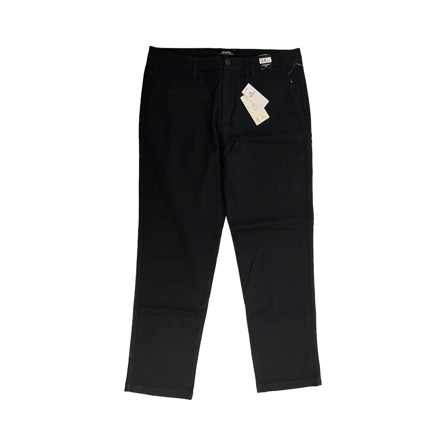 Rip Curl Men's Black - Dark Olive Pant Classic Surf Chino Stretch (S01), (S02)