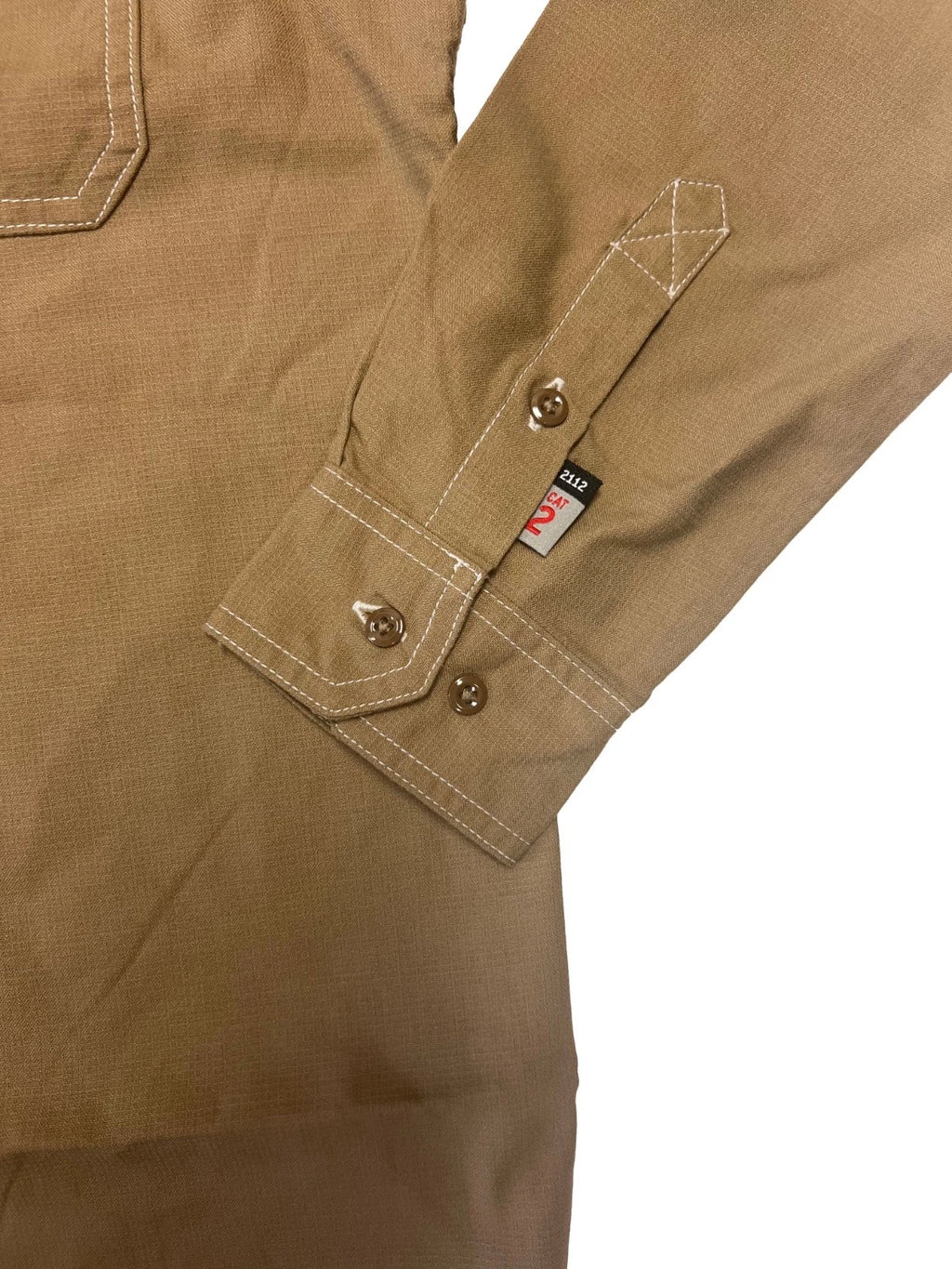 Carhartt FR Women's Dark Khaki Shirt Flame Resistant Long Sleeve Lightweight