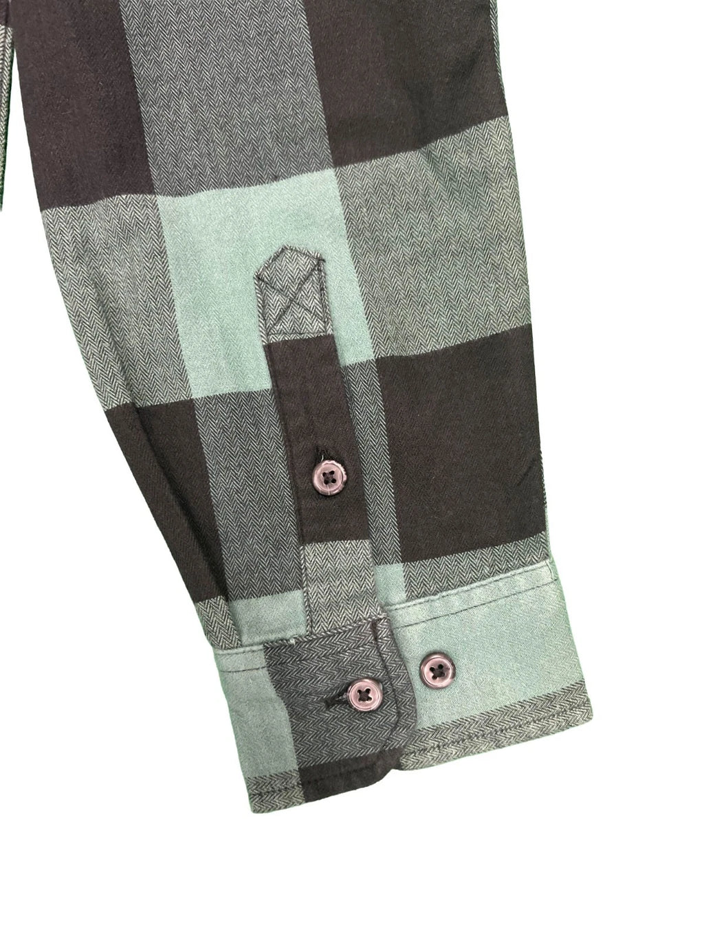 Carhartt Men's Slate Green Plaid Shirt Relaxed Fit Flannel L/S (S360)