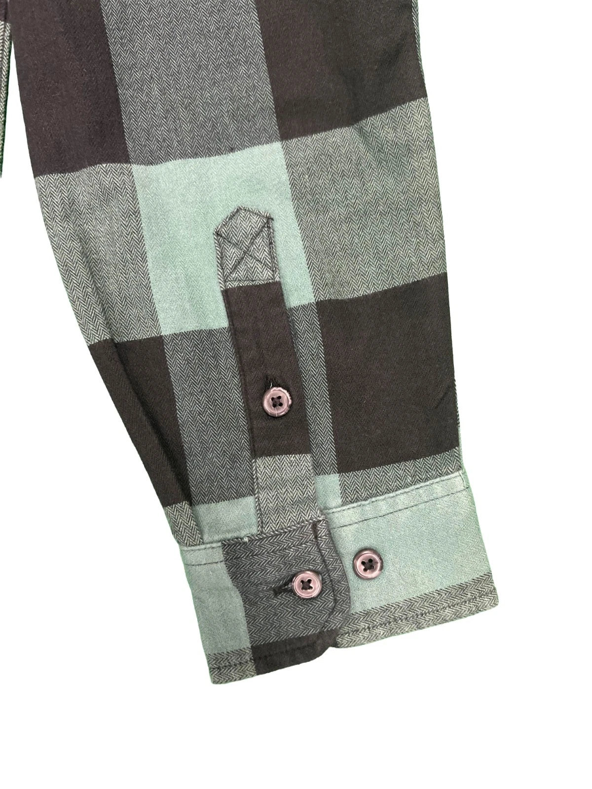Carhartt Men's Slate Green Plaid Shirt Relaxed Fit Flannel L/S (S360)