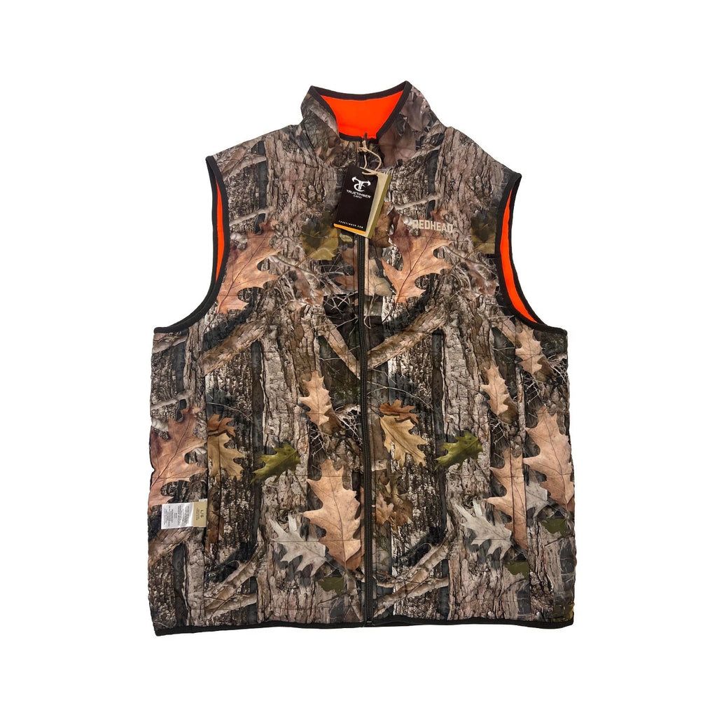 RedHead Men's Blaze Vest - TrueTimber Kanati Camo Reversible Sleeveless (S01)
