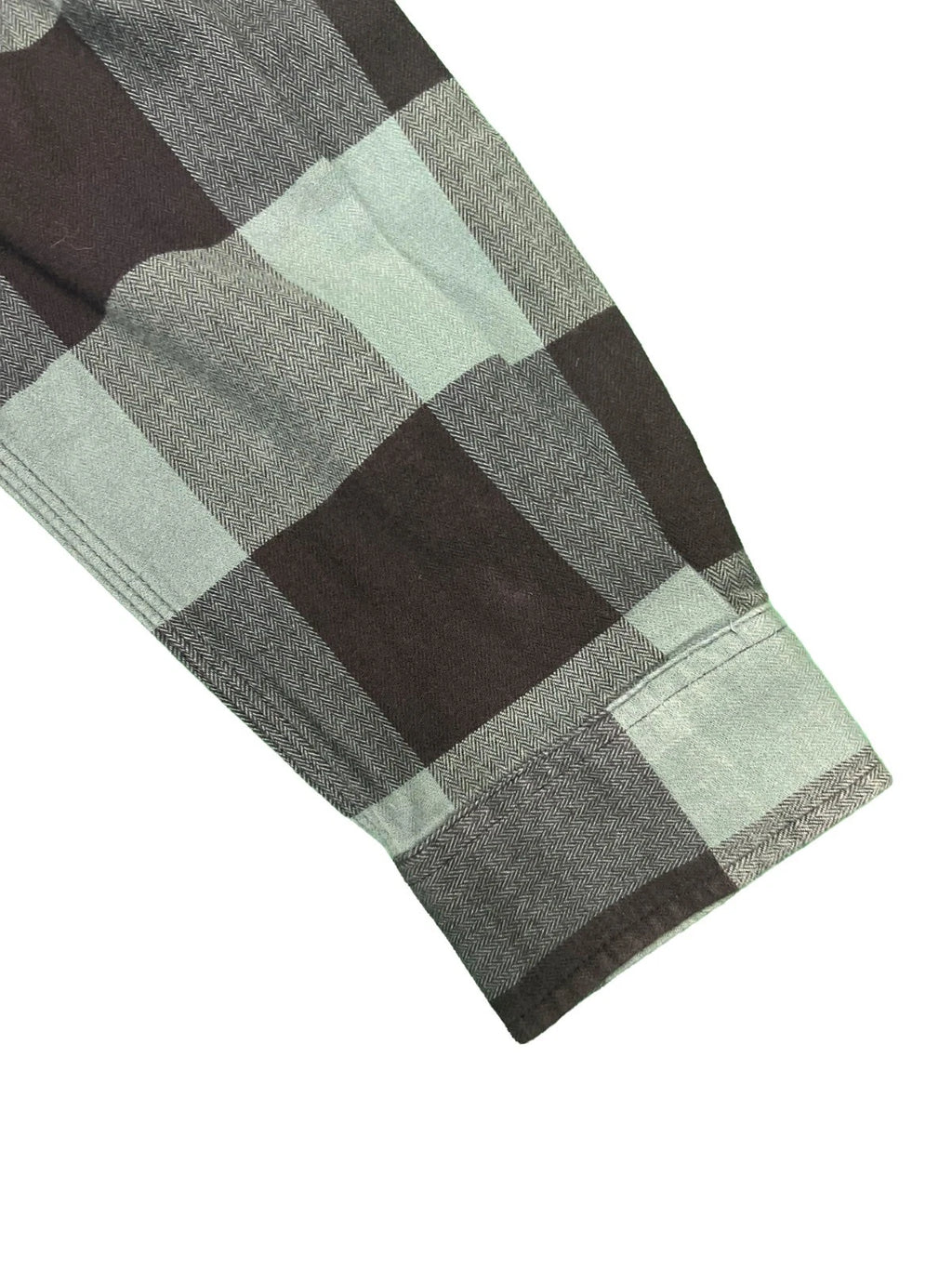Carhartt Men's Slate Green Plaid Shirt Relaxed Fit Flannel L/S (S360)