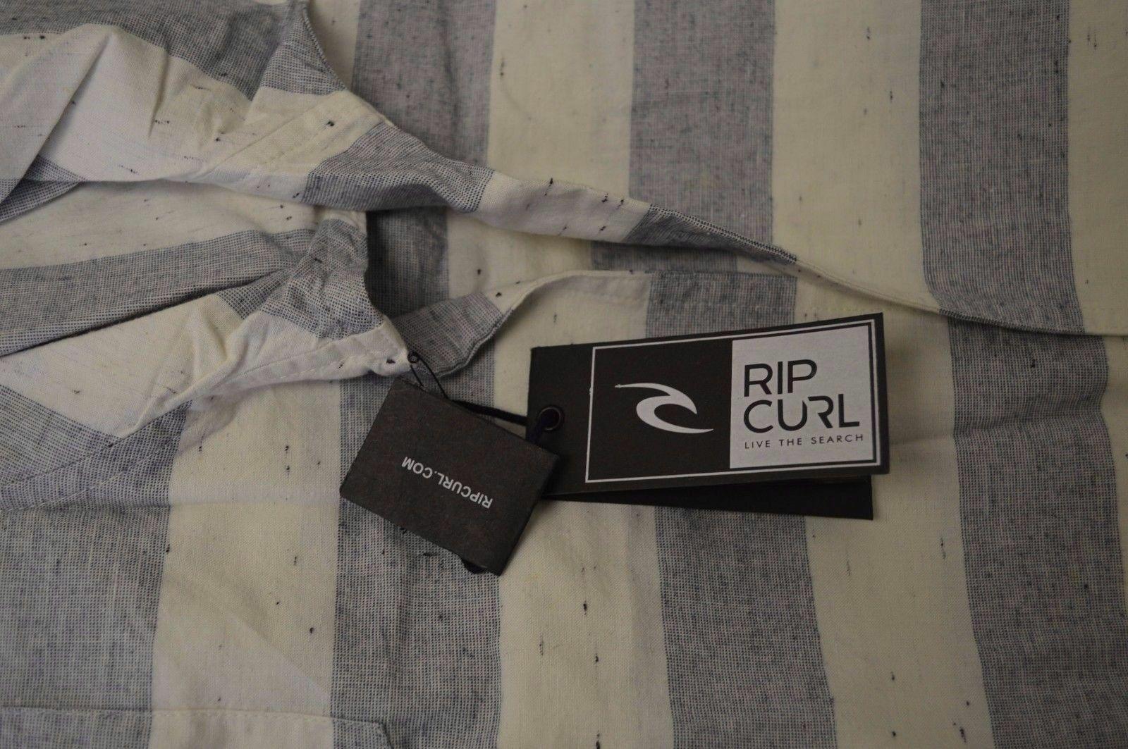Rip Curl Men's Stripe S/S Woven Shirt (Retail $55)