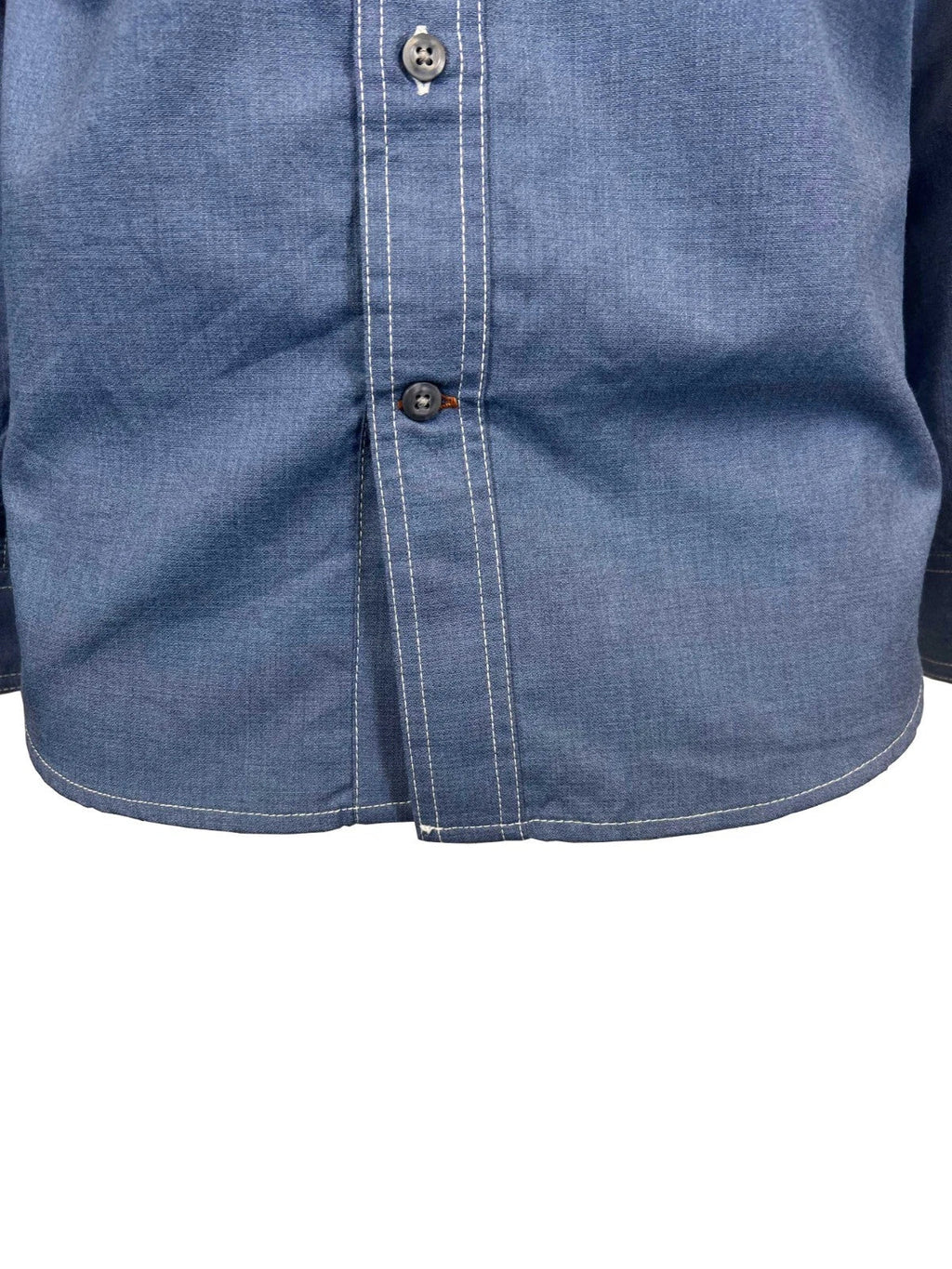 Carhartt FR Men's Steel Blue Shirt Flame Resistant Long Sleeve Lightweight (S03)