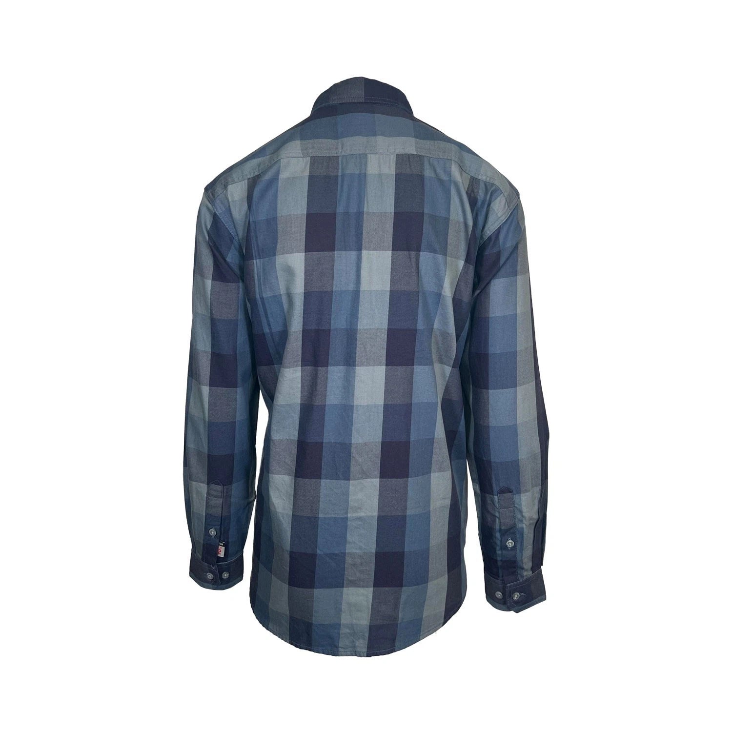 Carhartt FR Men's Blue Shirt Rugged Flex Original Fit Plaid L/S (S368)