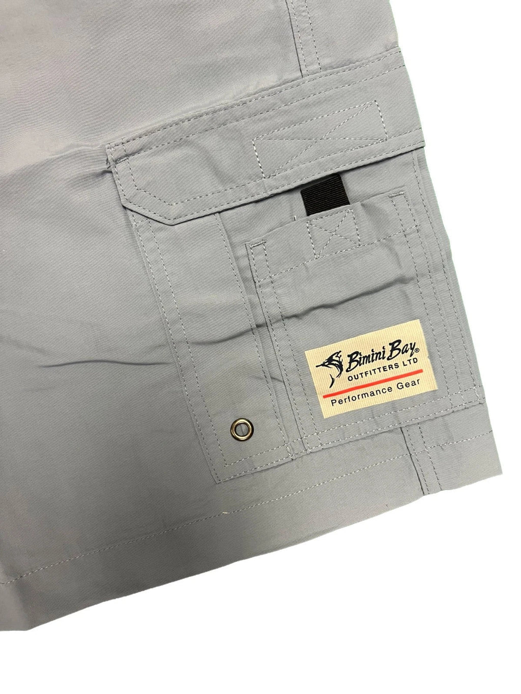 Bimini Bay Outfitters Men's Steel Blue Short Boca Grande II Fishing (S07)