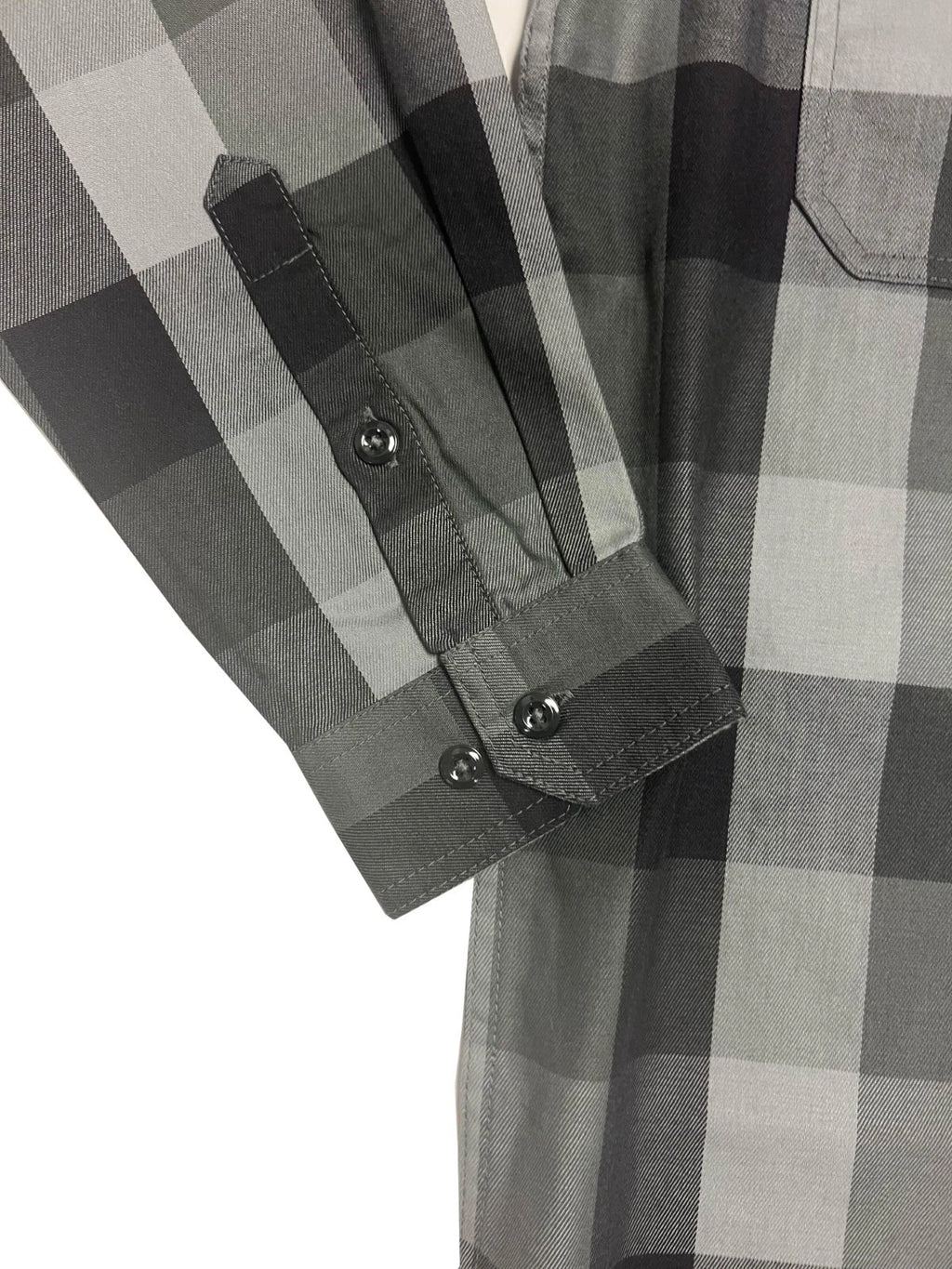 Carhartt FR Men's Grey Shirt Rugged Flex Original Fit Plaid L/S (S367)