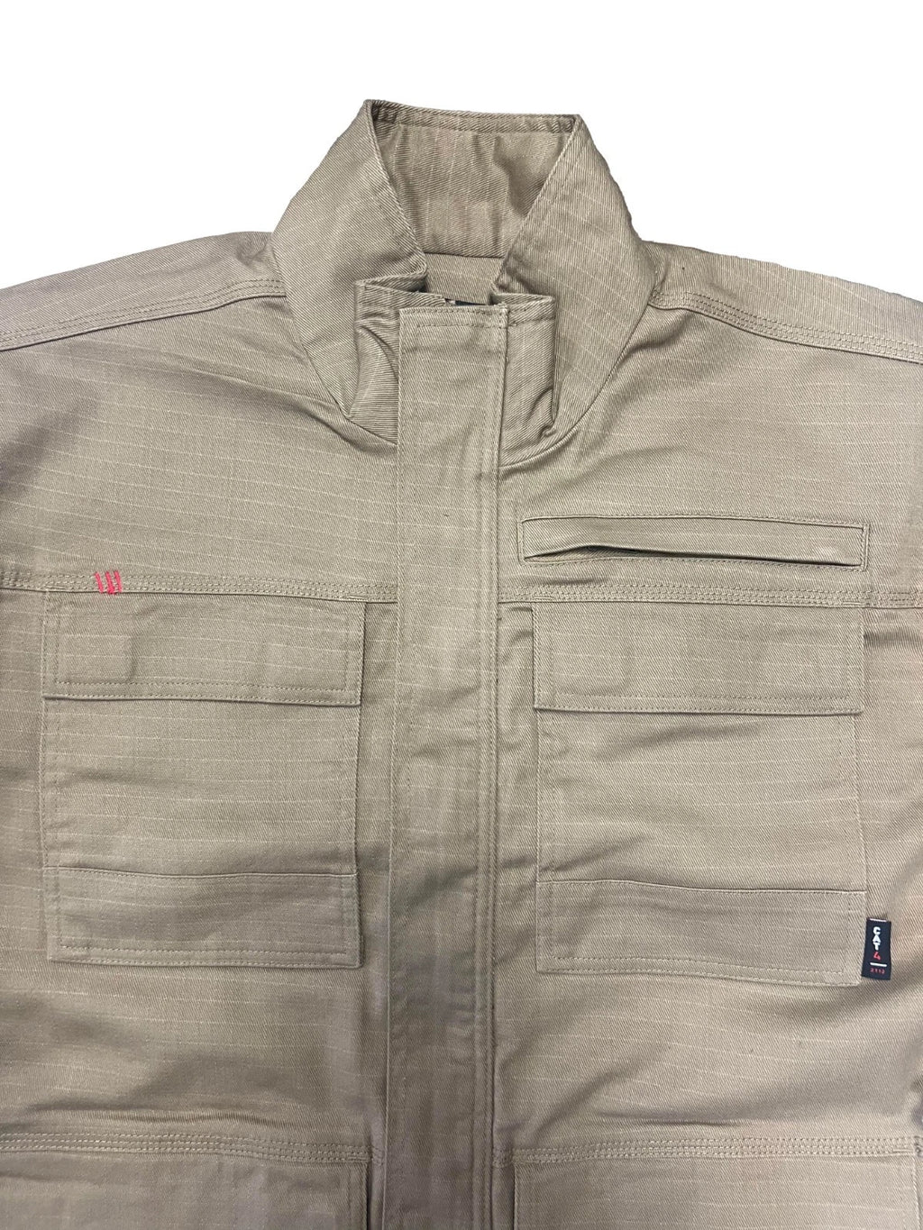 Ariat FR Men's Khaki Jacket Canvas Stretch Long Sleeve (S64)
