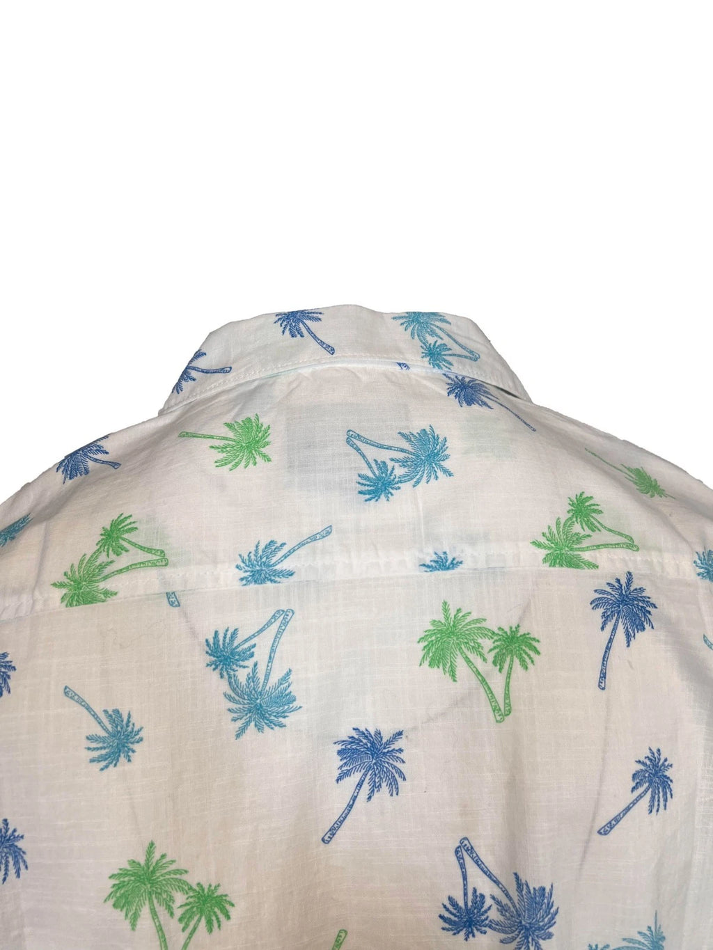 Rumors Men's Printed Shirt - Blue Tonal & White Palm 2 Pack S/S (S02 + S04)