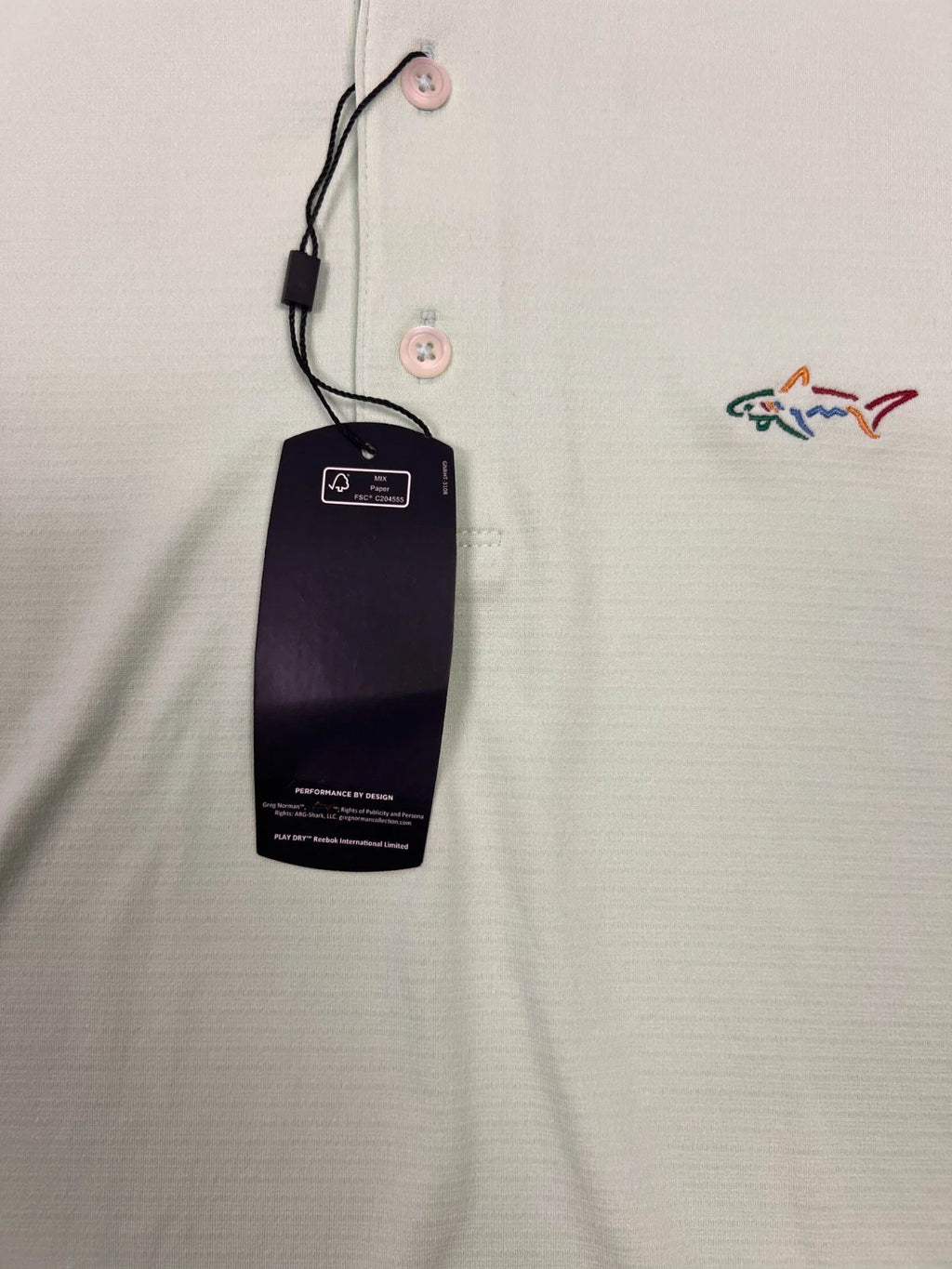 Greg Norman Men's Coral Cove T-Shirt - Polo Play Dry UPF Performance Tee (S19)