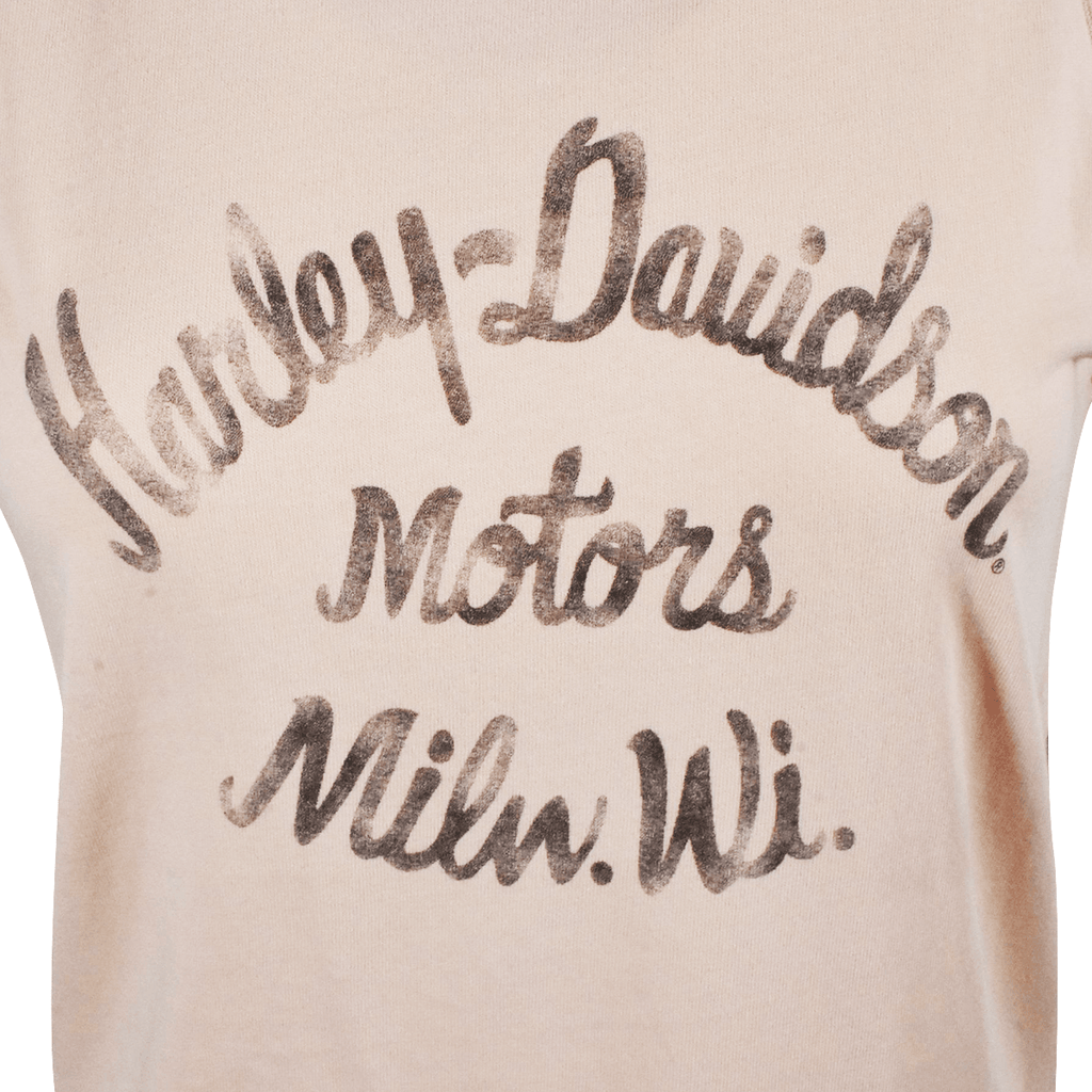 HD Branded Women's Tank Ultra Classic Racer Font Sleeveless T-Shirt (S01)