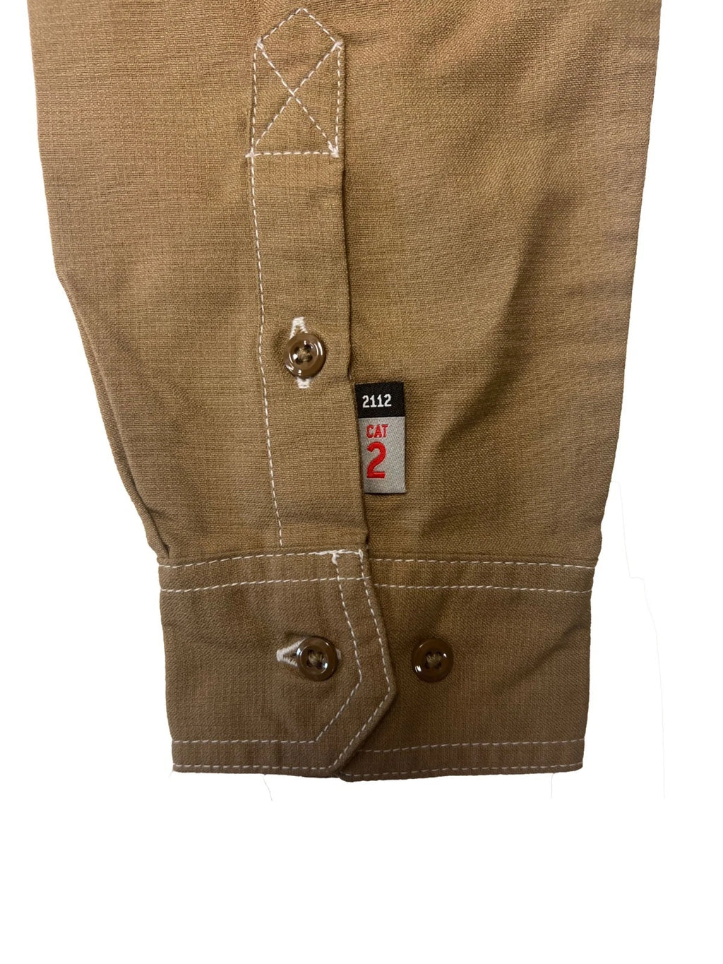Carhartt FR Women's Dark Khaki Shirt Flame Resistant Long Sleeve Lightweight