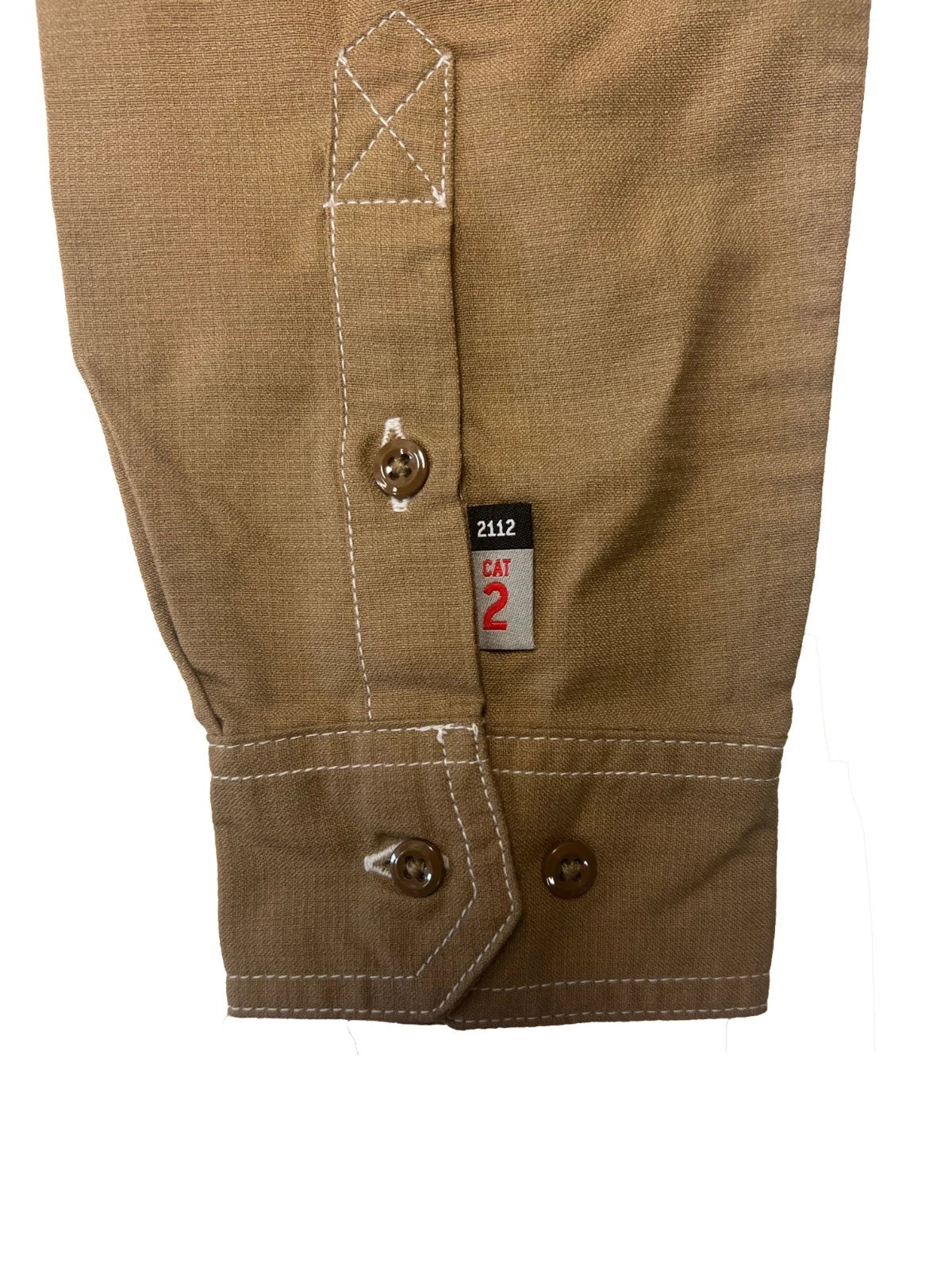 Carhartt FR Women's Dark Khaki Shirt Flame Resistant Long Sleeve Lightweight