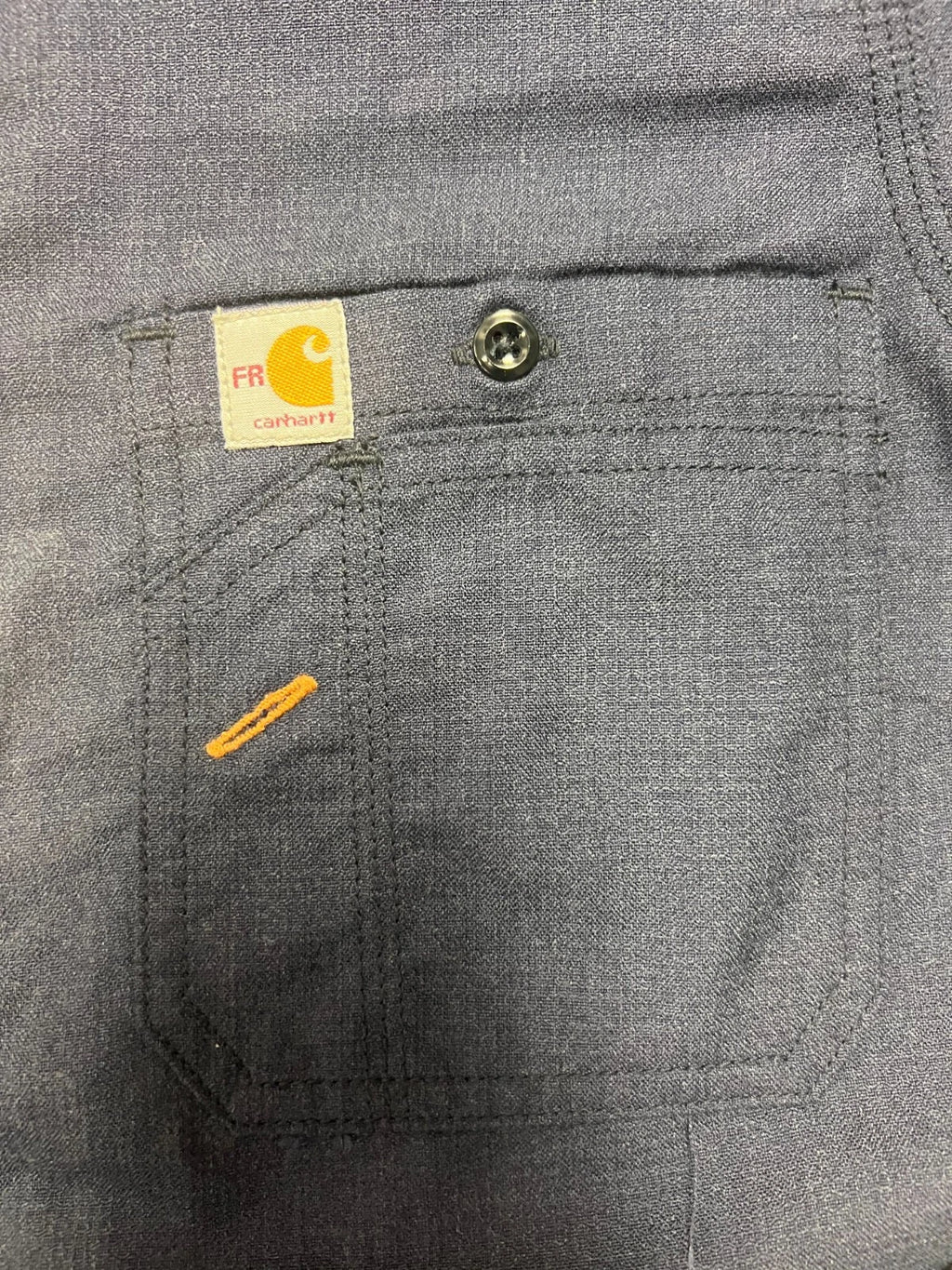 Carhartt FR Women's Navy Shirt Flame Resistant Long Sleeve Lightweight (S03)
