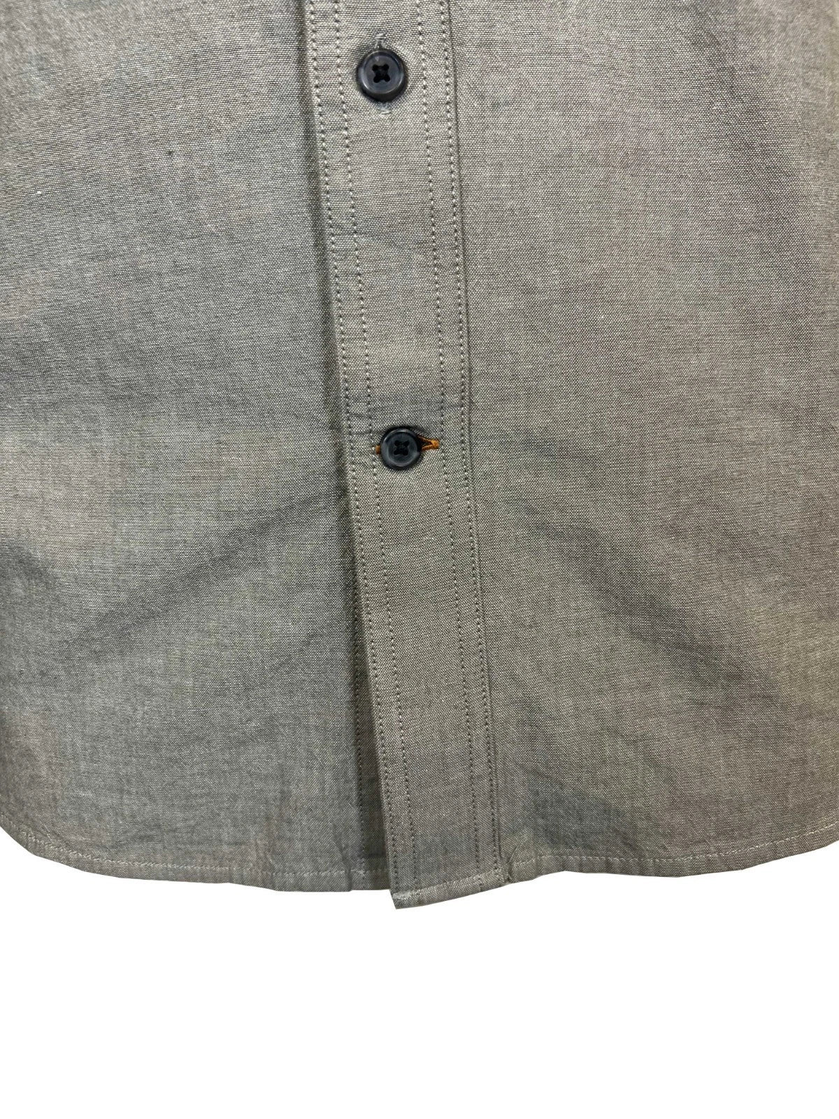 Carhartt Men's Dusty Olive Chambray Shirt Loose Fit Midweight S/S (354)
