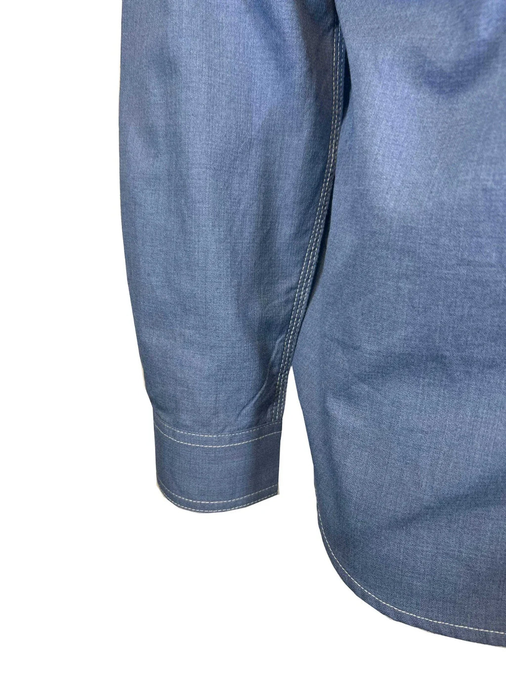 Carhartt FR Men's Steel Blue Shirt Flame Resistant Long Sleeve Lightweight (S03)