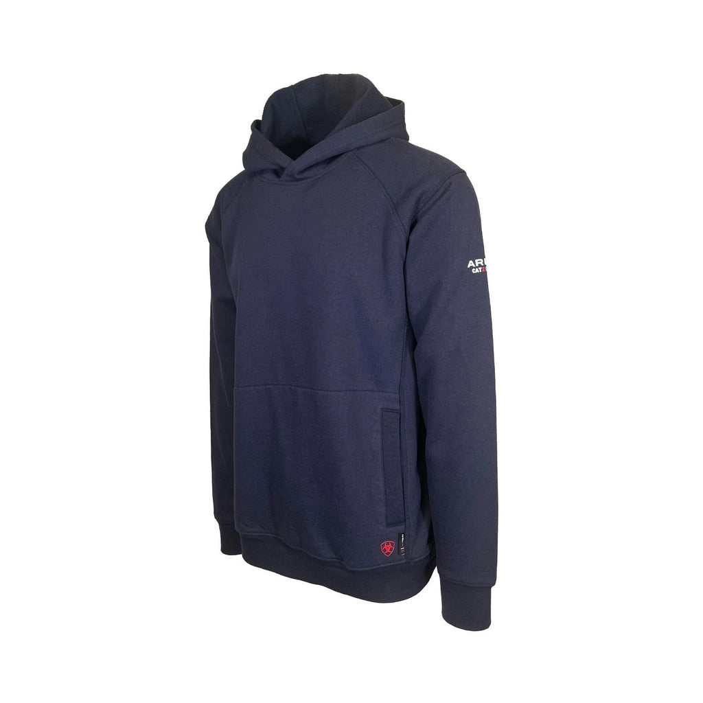 Ariat FR Men's Navy Hoodie Solid Flame Resistant Durastretch (S69)