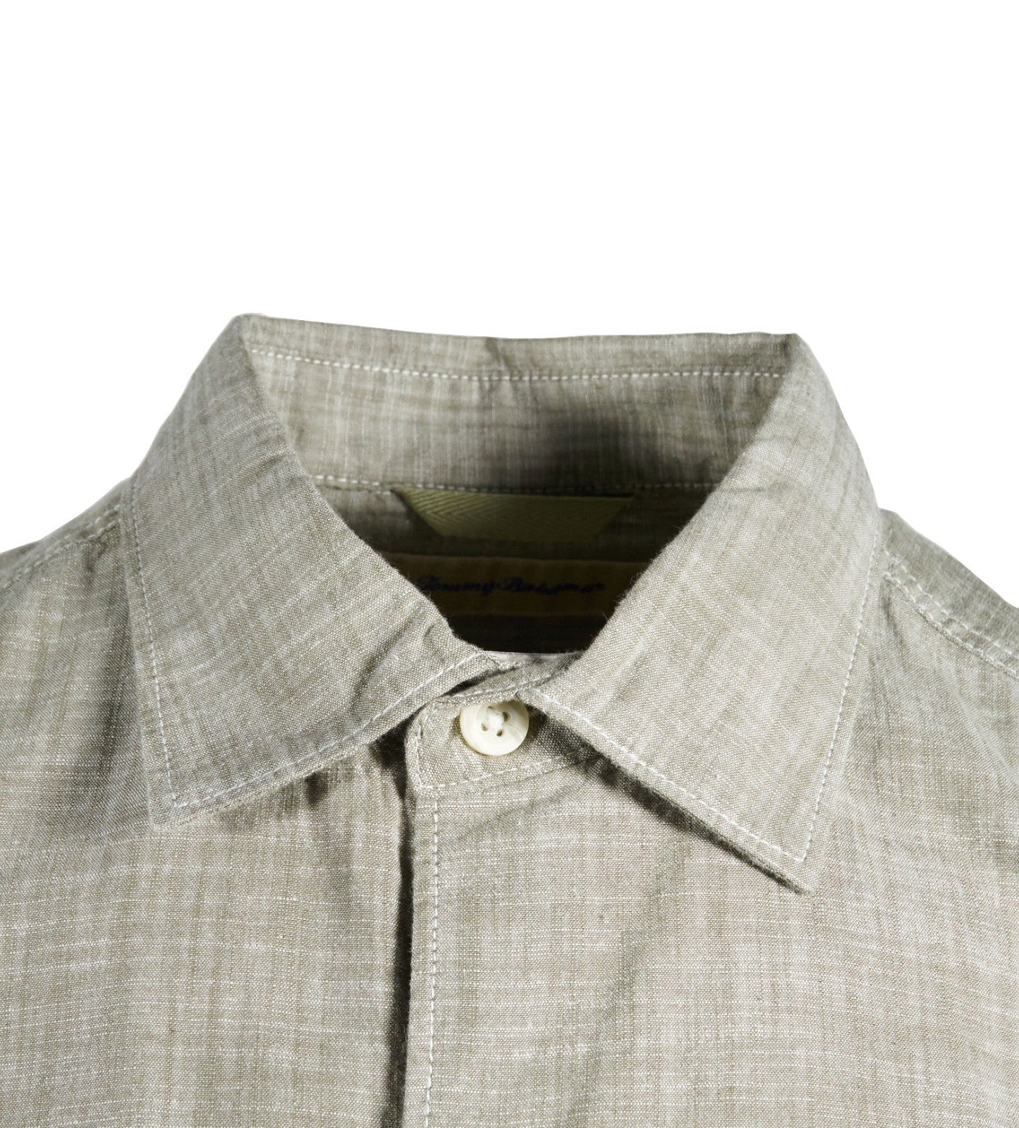Tommy Bahama Men's Tea Leaf Shirt Marlin Logo Short Sleeve Button (S13)