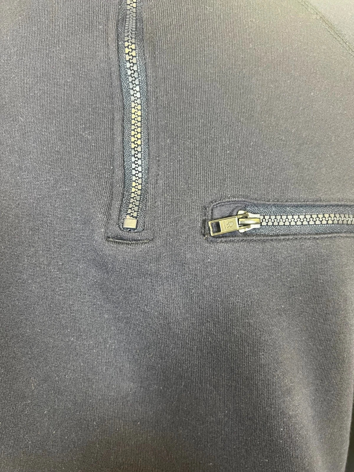 Ariat FR Men's Navy Hoodie 1/4 Zip Pullover Sweatshirt (S66)