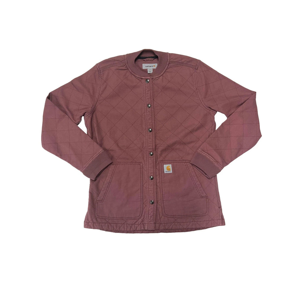 Carhartt Women's Faded Purple Quilted Top Lightweight Jacket (S11)