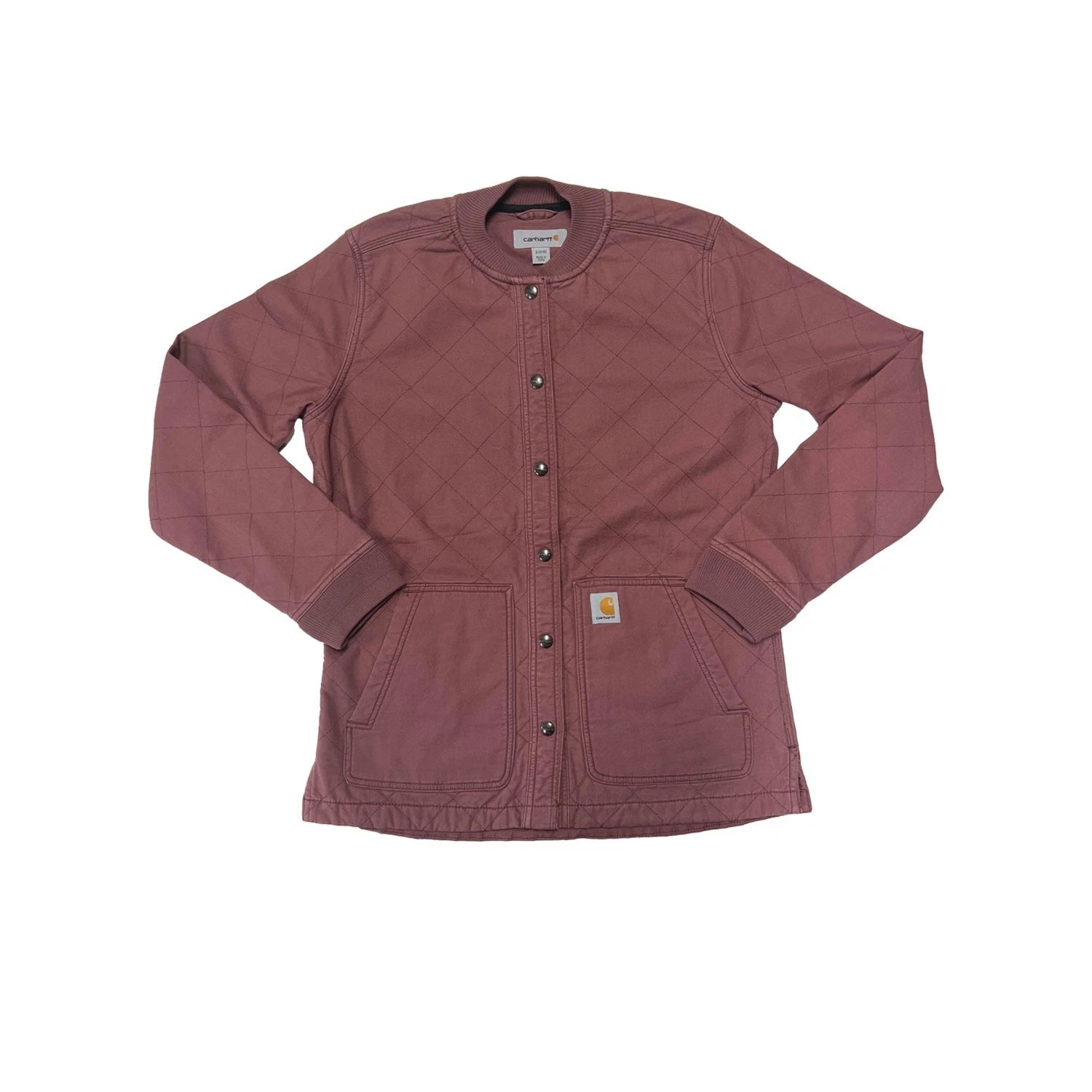 Carhartt Women's Faded Purple Quilted Top Lightweight Jacket (S11)