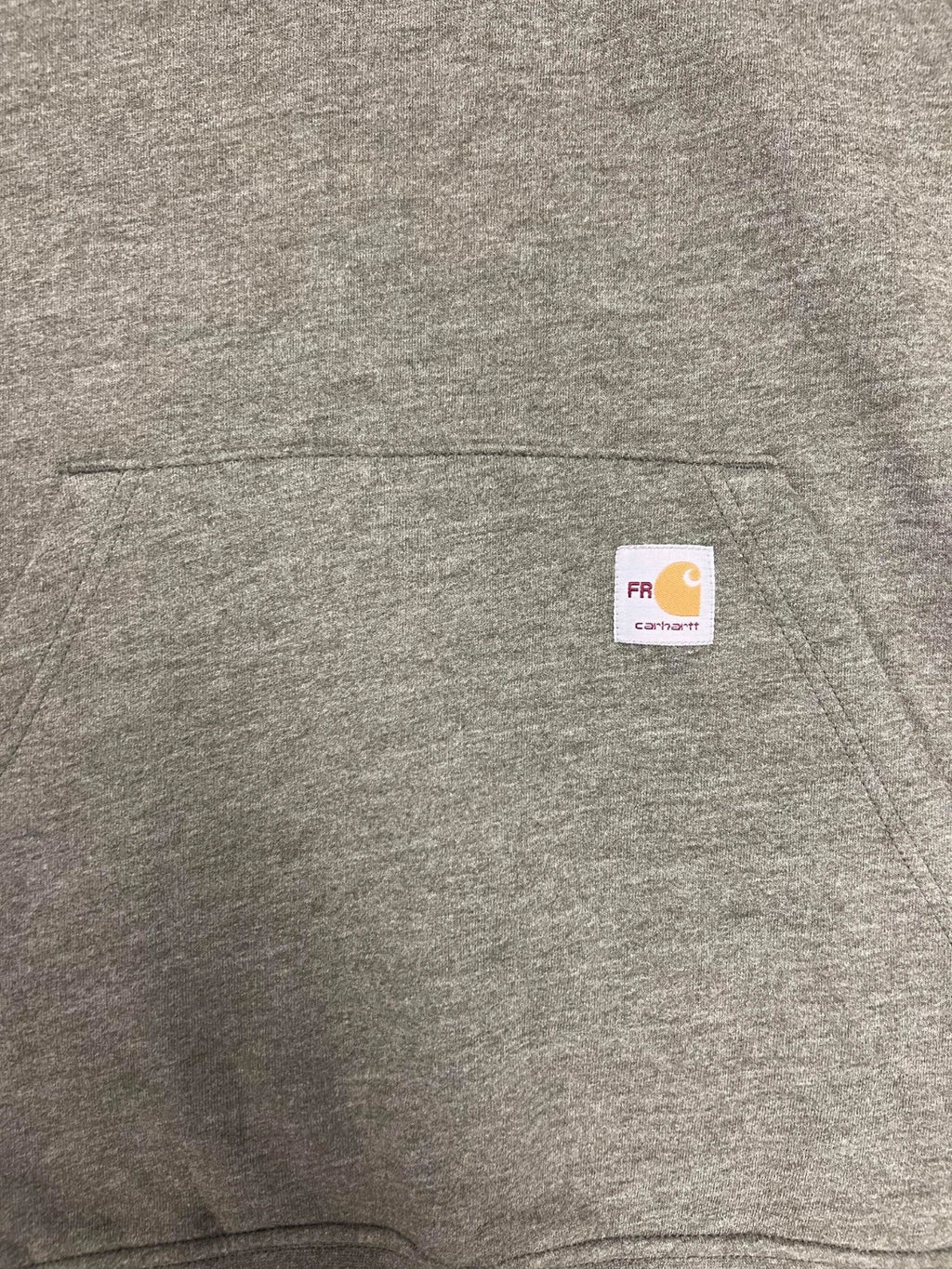 Carhartt FR Men's Moss Green Sweatshirt Midweight Hooded Pullover (S55)