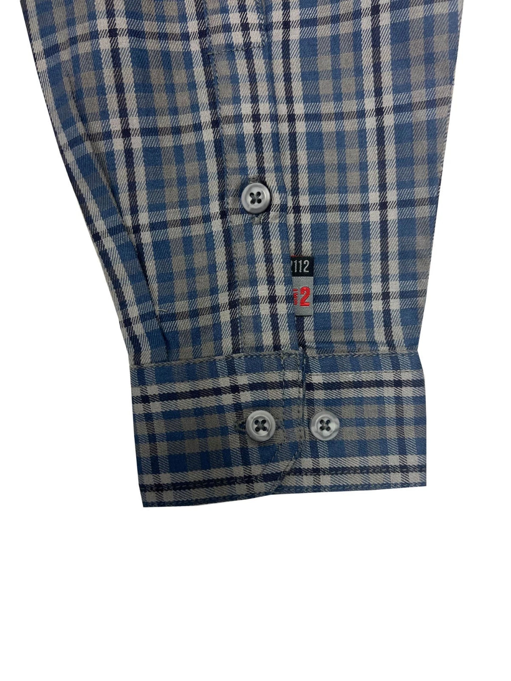 Carhartt FR Men's Blue Shirt Rugged Flex Original Fit Twill Plaid L/S (S365)