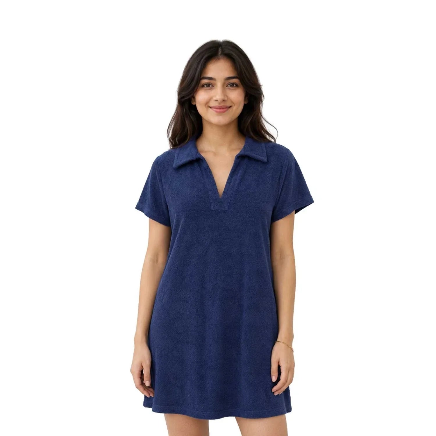 Tommy Bahama Women's Coastline Dress Suncoast Loop Terry Polo S/S (S06)