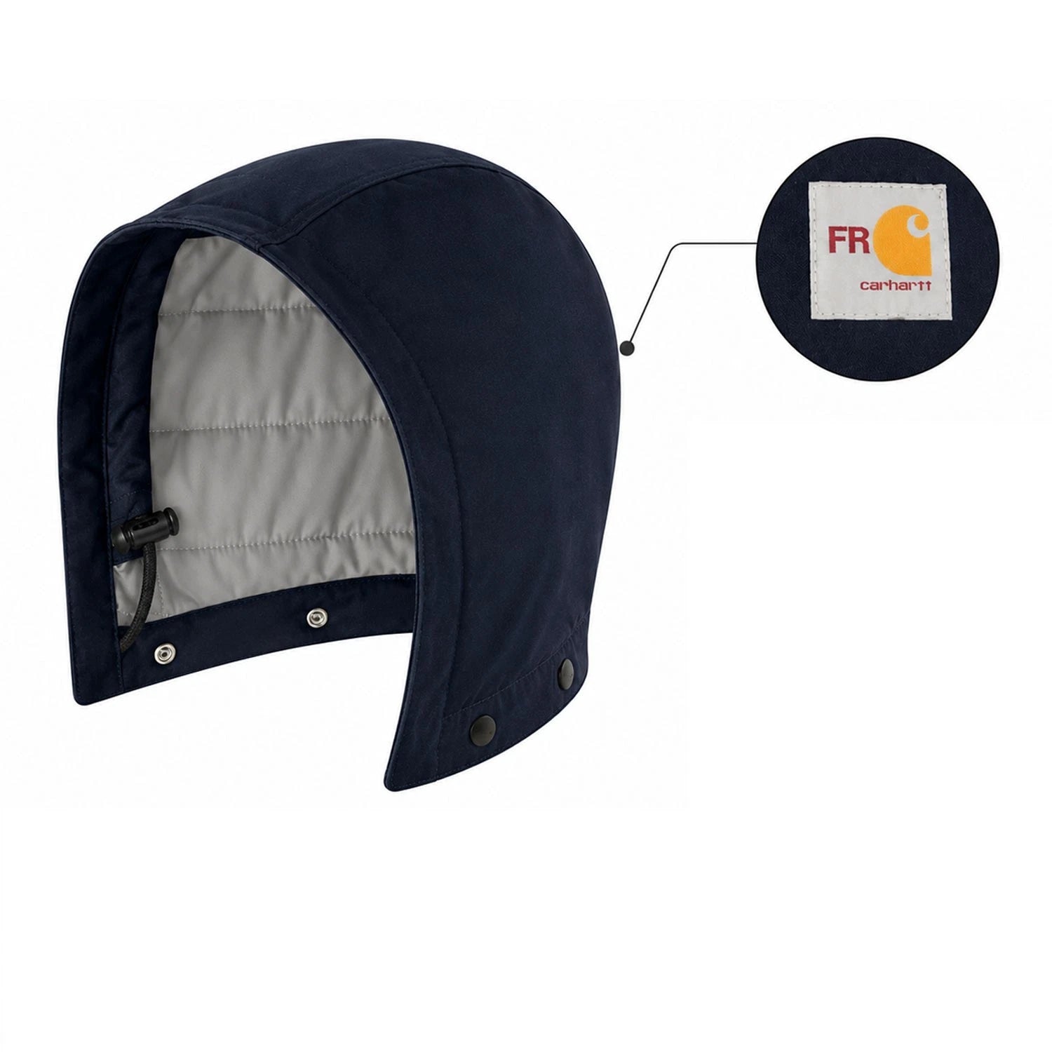 Carhartt FR Navy Hood Insulated Quick Duck Thinsulate Flame Resistant CAT3 (S01)