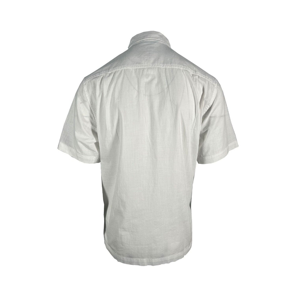Tommy Bahama Men's White Shirt Button Up Short Sleeve (S07)