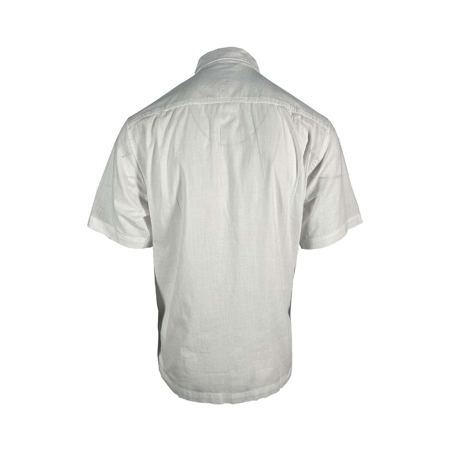 Tommy Bahama Men's White Shirt Button Up Short Sleeve (S07)