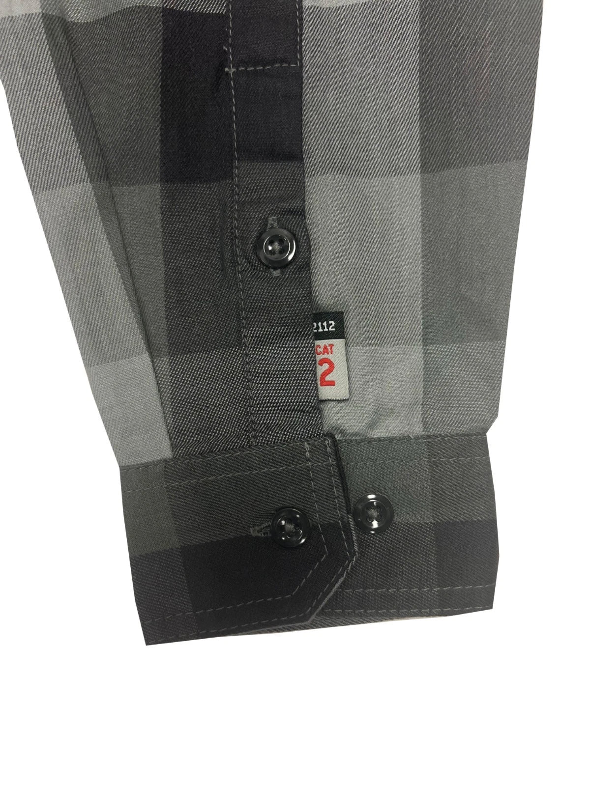 Carhartt FR Men's Grey Shirt Rugged Flex Original Fit Plaid L/S (S367)