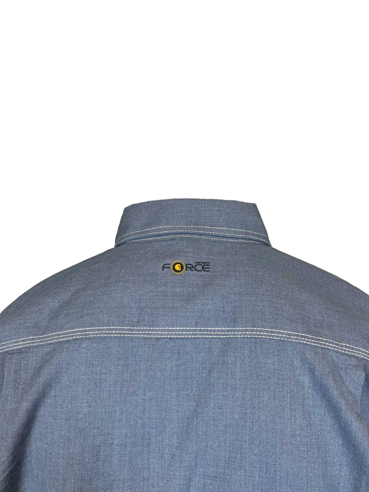 Carhartt FR Men's Steel Blue Shirt Flame Resistant Long Sleeve Lightweight (S03)