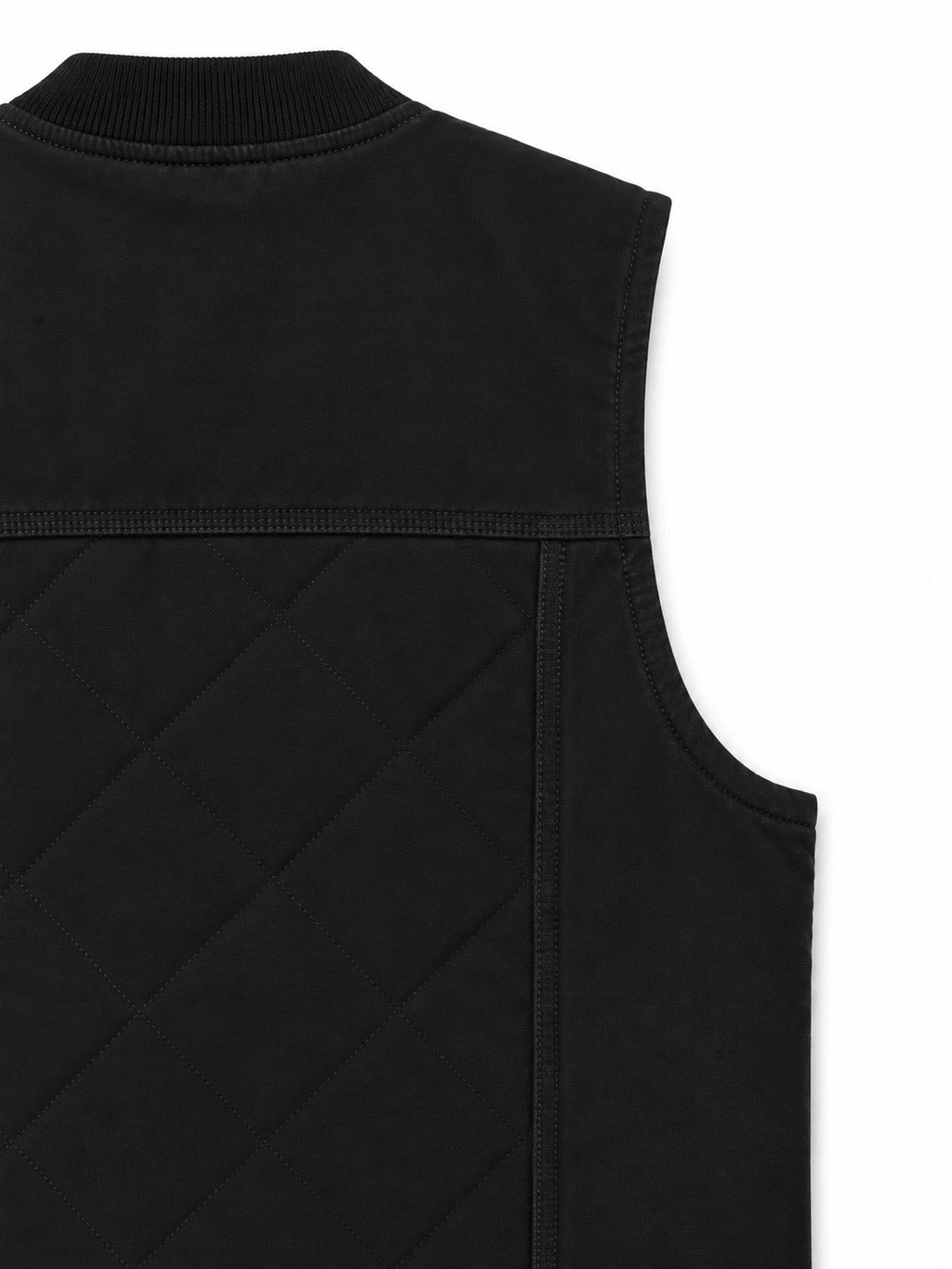 Carhartt Women's Black Rugged Flex Relaxed Collar Vest Sleeve Less (S10)