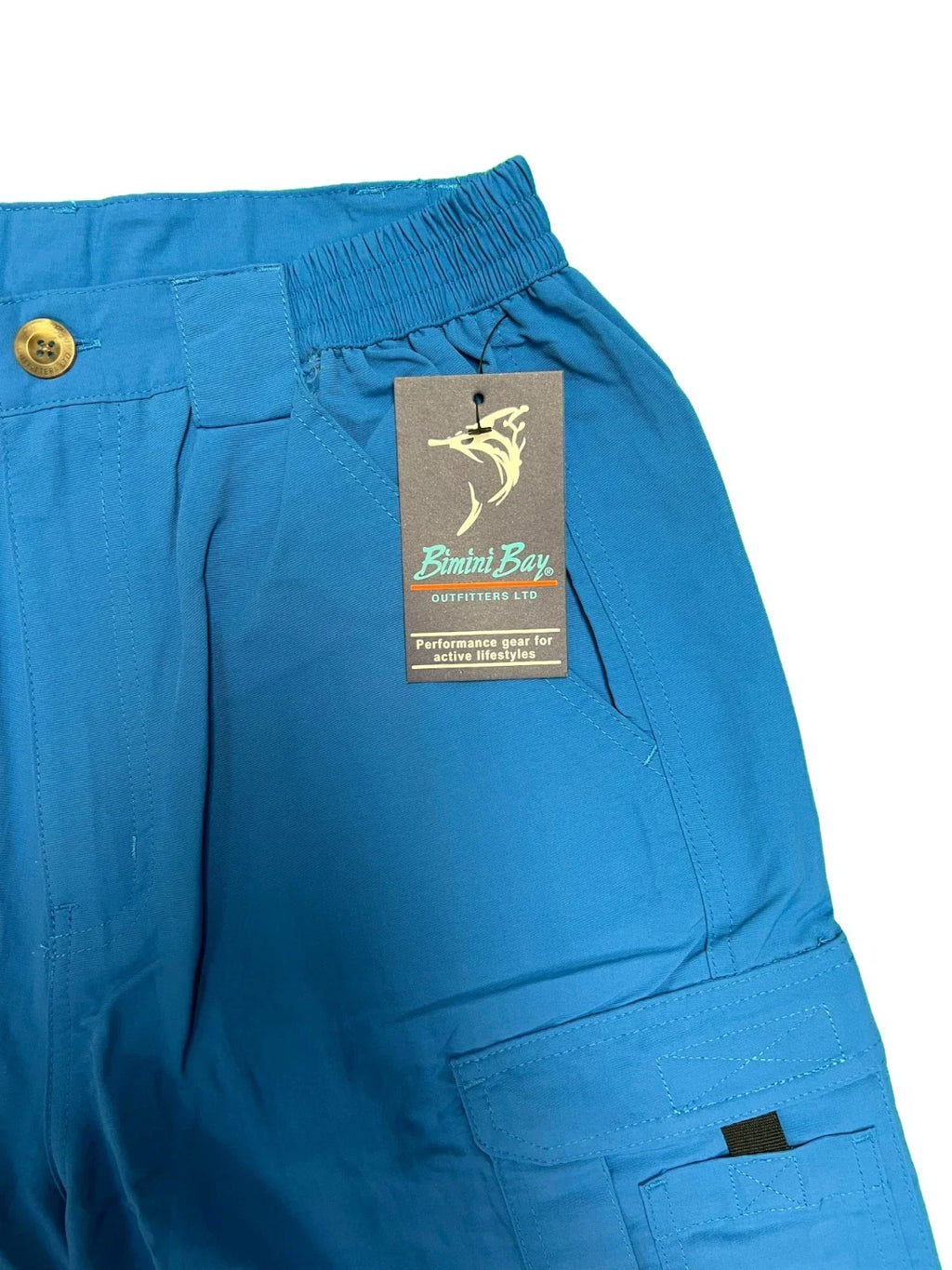 Bimini Bay Outfitters Men's Blue Wave Short Boca Grande II Fishing (S08)