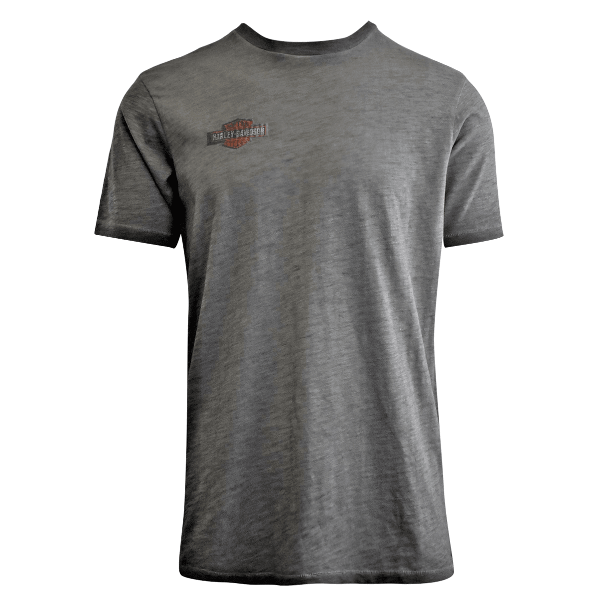 HD Branded Men's T-Shirt Heather Sheen Logo Embroidery Right Chest (S80)