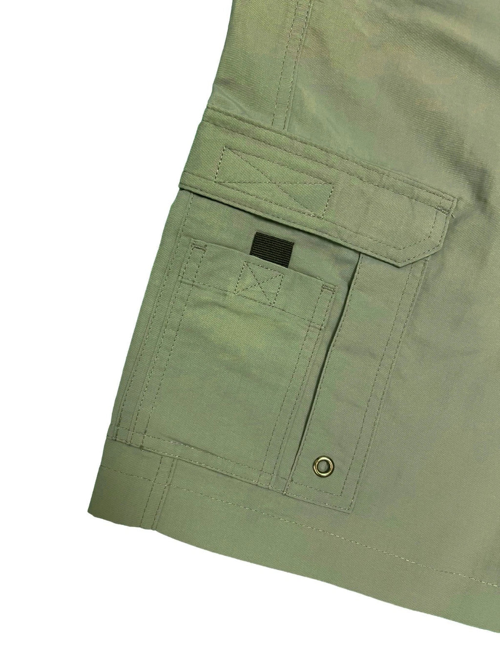 Bimini Bay Outfitters Men's Green Short Boca Grande II Fishing (S09)