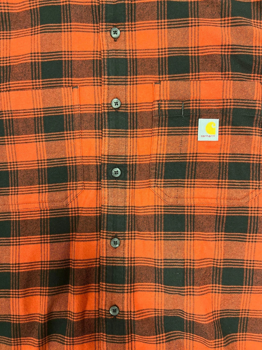 Carhartt Men's Bordeaux Heather Plaid Shirt Mid Weight Flannel L/S (358)