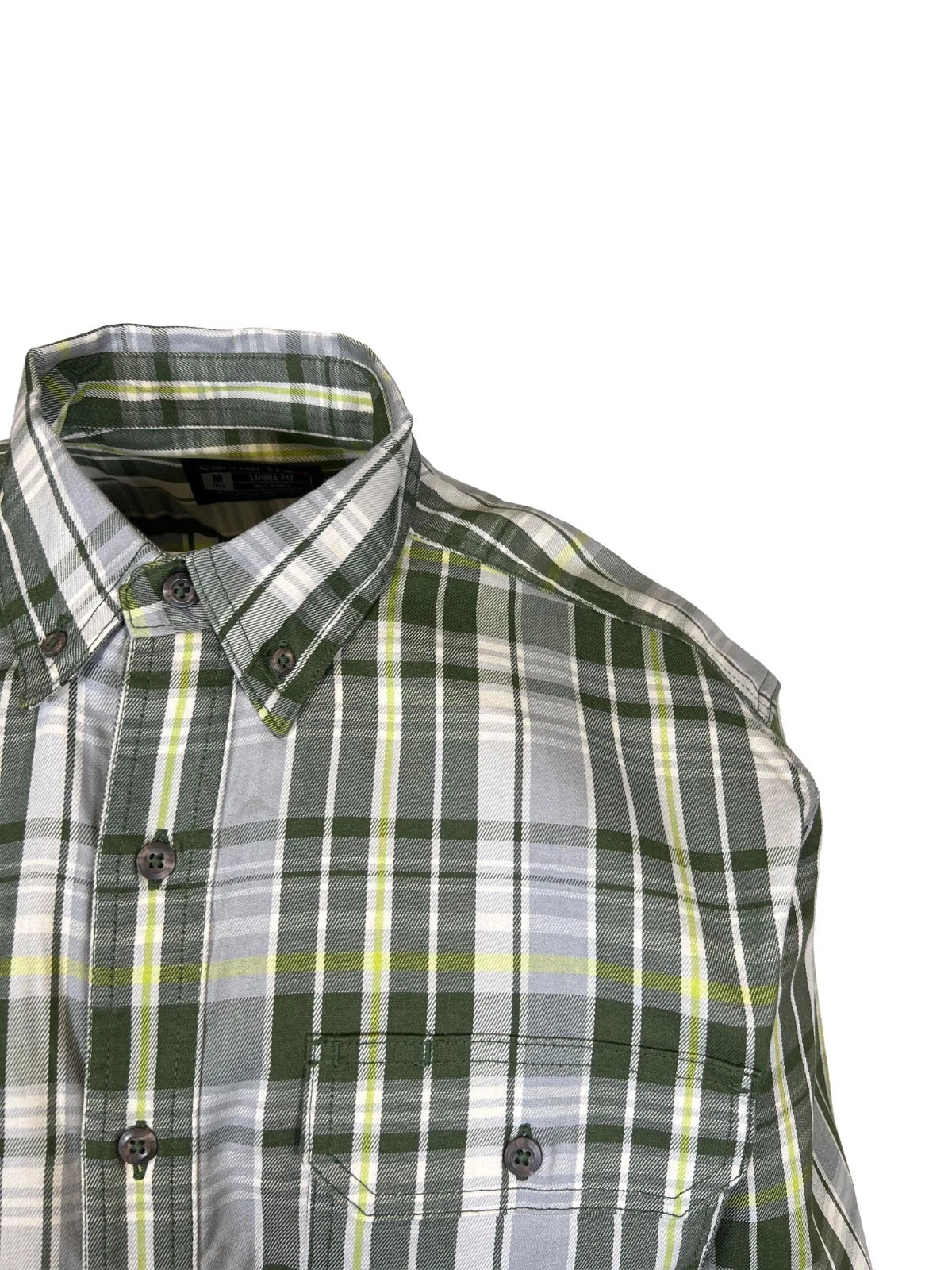Carhartt FR Men's Basil Plaid Shirt Rugged Flex Mid Weight L/S CAT 2 (S369)
