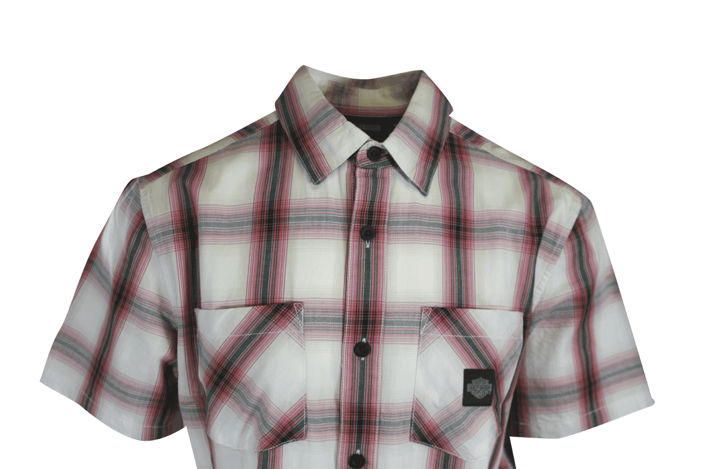 HD Branded Men's Shirt Plaid Forever S/S Woven