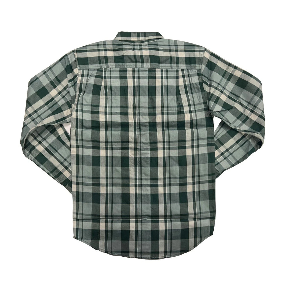Carhartt FR Men's Dark Green Plaid Shirt -Rugged Flex Work Wear L/S CAT 2 (S374)