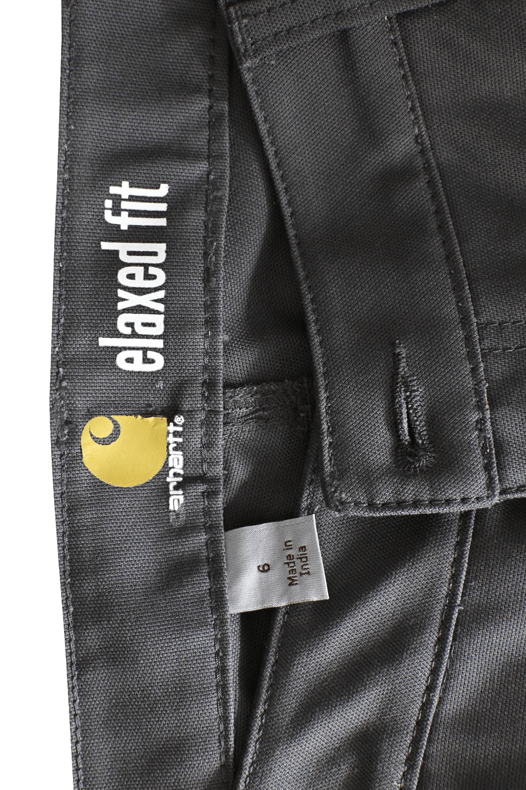 Carhartt Women's Chino Shorts Gravel Rugged Flex Rigby Relaxed Fit