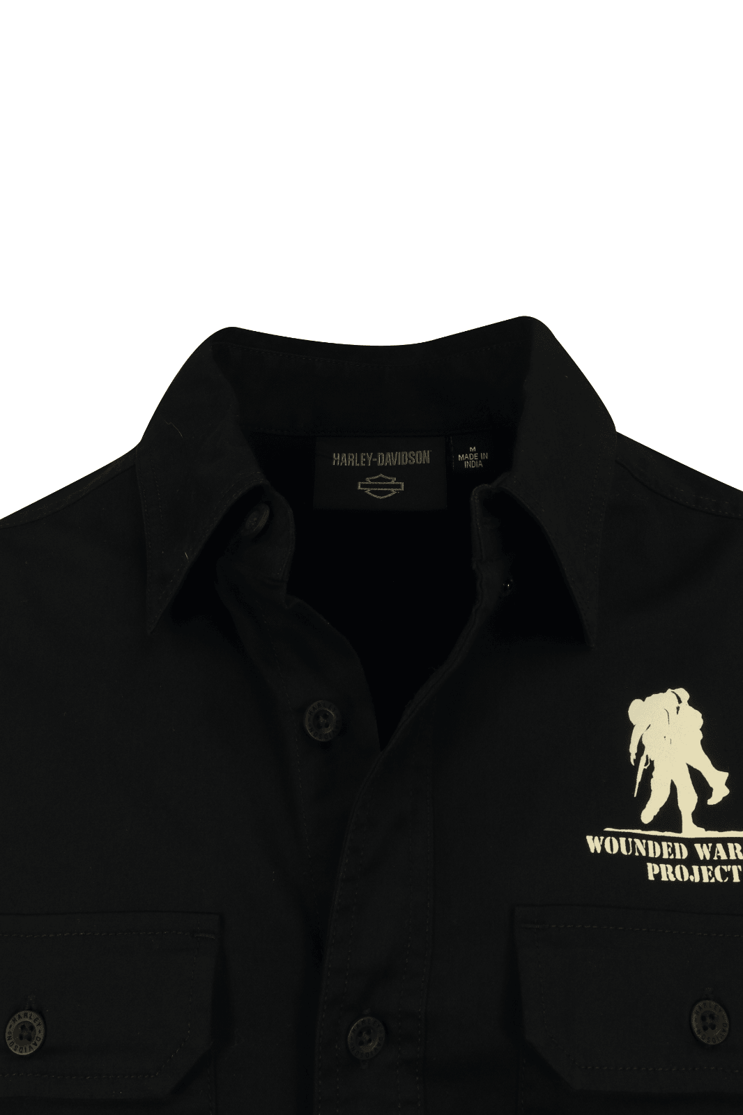 HD Branded Men's Shirt Wounded Warrior Project L/S (156)