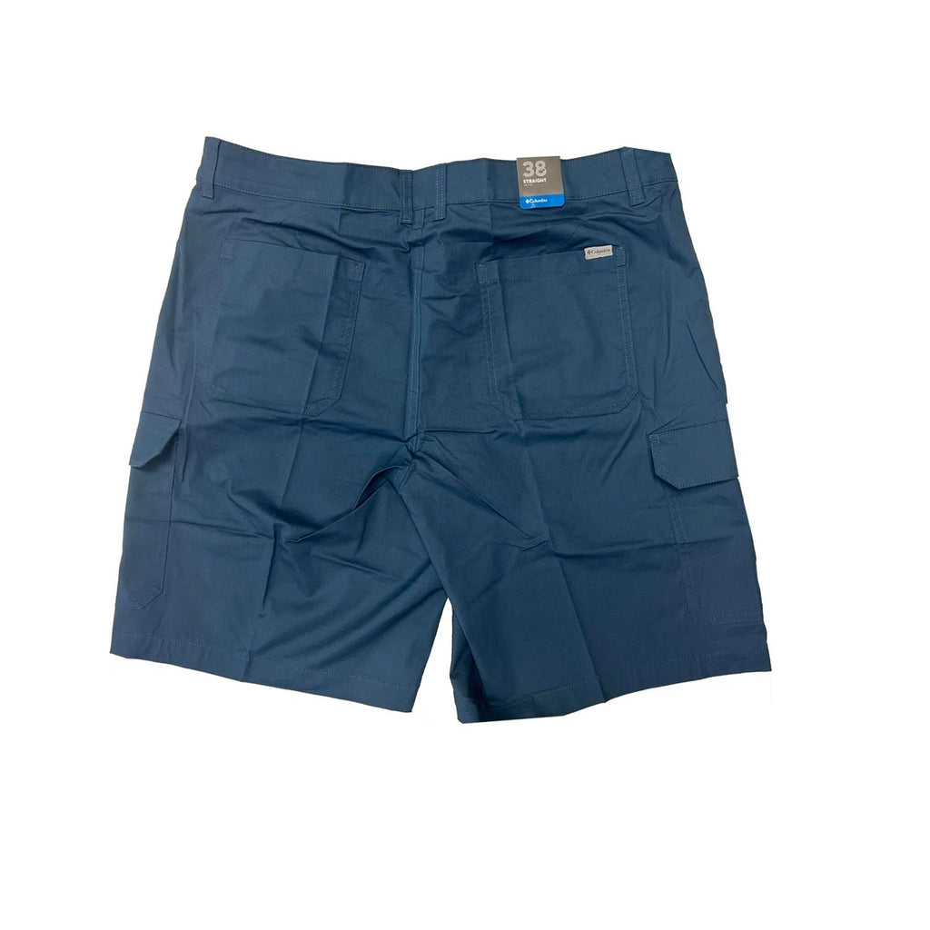 Columbia Men's Navy Short Cargo Rapid Rivers Omni-Shade UPF 10" Inseam (346)